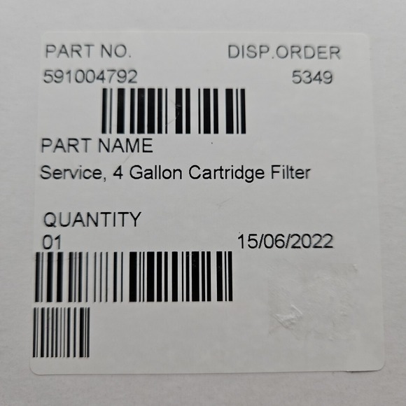 Cleva Other - Cleva 591004792 4 Gallon Wet/Dry Vac Cartridge Filter Fits Craftsman 17810